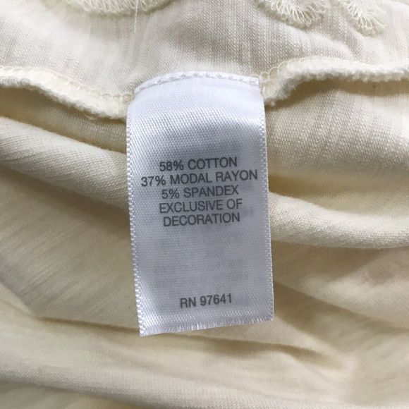 J. Jill XS Ivory Embroidered & Beaded Knit Tunic New - Picture 6 of 9